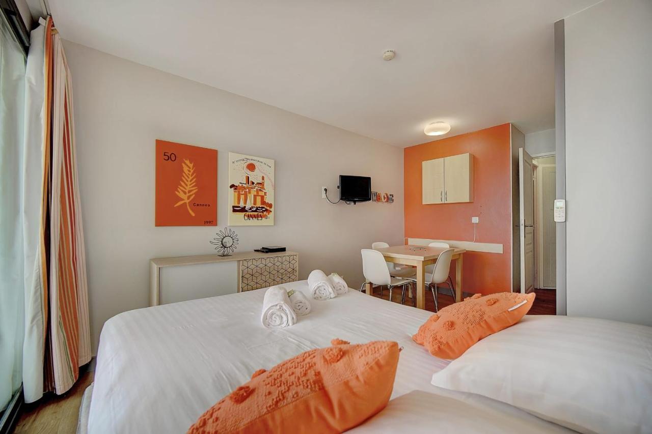 Immogroom - 2 Rooms Sea View - Swimming Pool - Terrace - Parking - Ac Cannes Zewnętrze zdjęcie