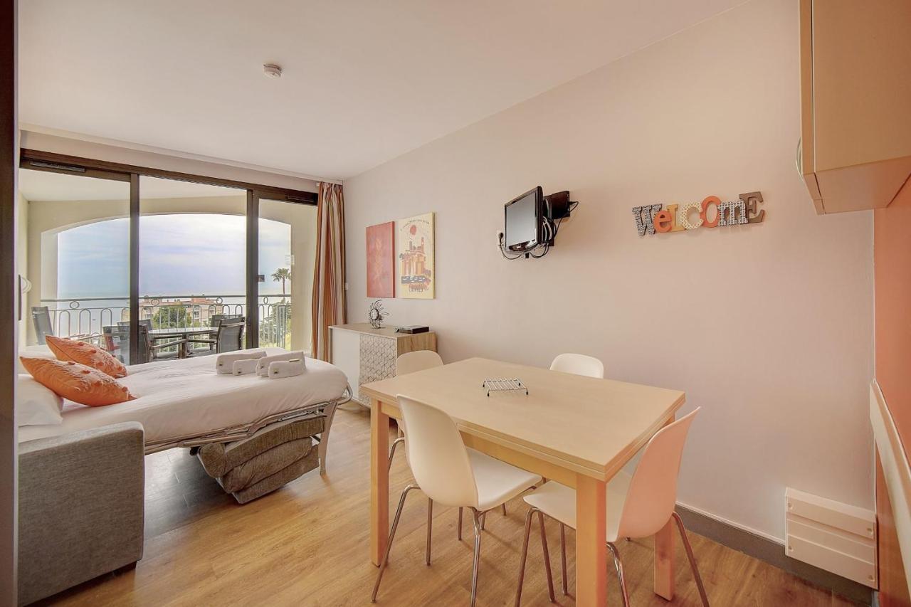 Immogroom - 2 Rooms Sea View - Swimming Pool - Terrace - Parking - Ac Cannes Zewnętrze zdjęcie